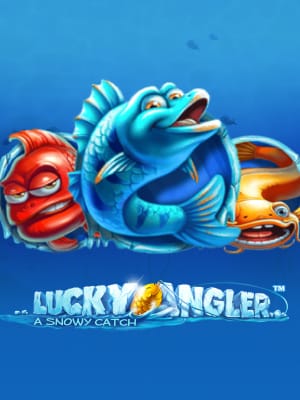 Lucky Angler: A Snowy Catch