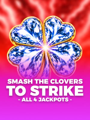 Esmague os Trevos e Acerte os 4 Jackpots